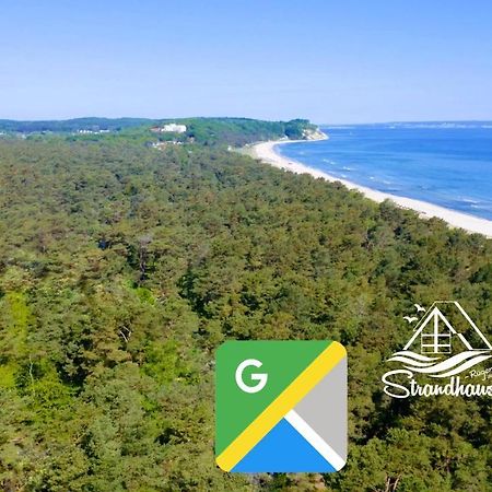 Strandhaus Ruegen - Meerblick, Sauna, Kamin & Whirlpool Baabe Exteriör bild