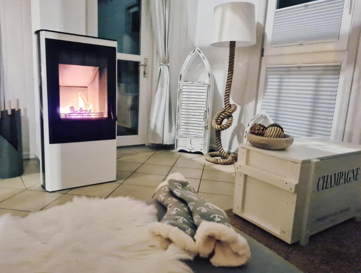 Strandhaus Ruegen - Meerblick, Sauna, Kamin & Whirlpool Baabe Exteriör bild
