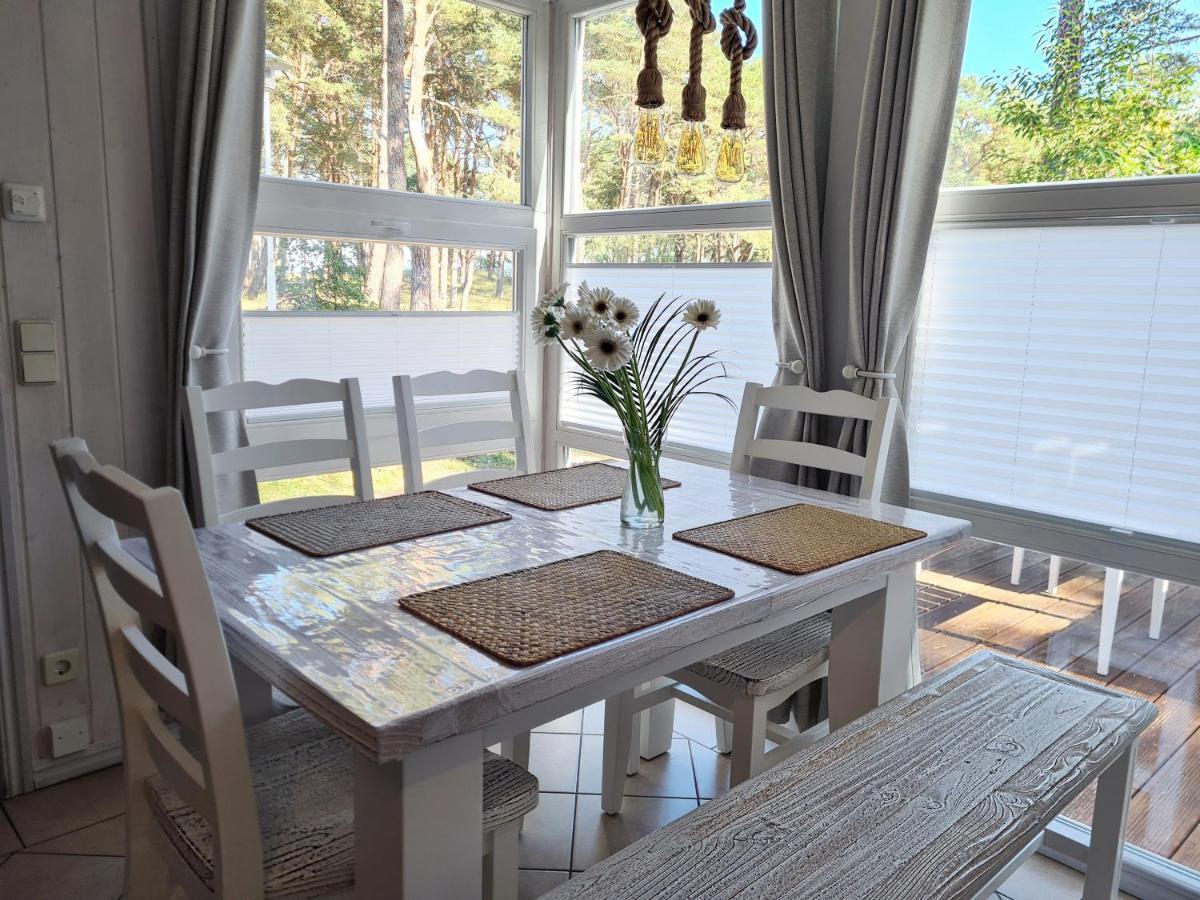 Strandhaus Ruegen - Meerblick, Sauna, Kamin & Whirlpool Baabe Exteriör bild