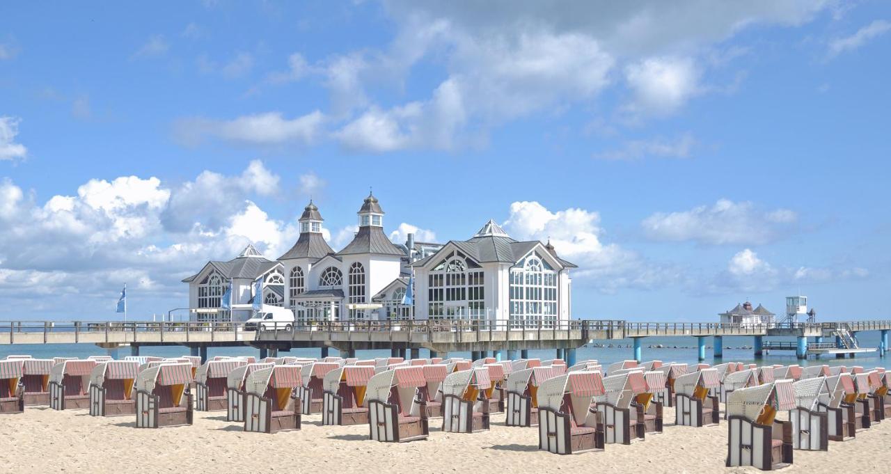 Strandhaus Ruegen - Meerblick, Sauna, Kamin & Whirlpool Baabe Exteriör bild