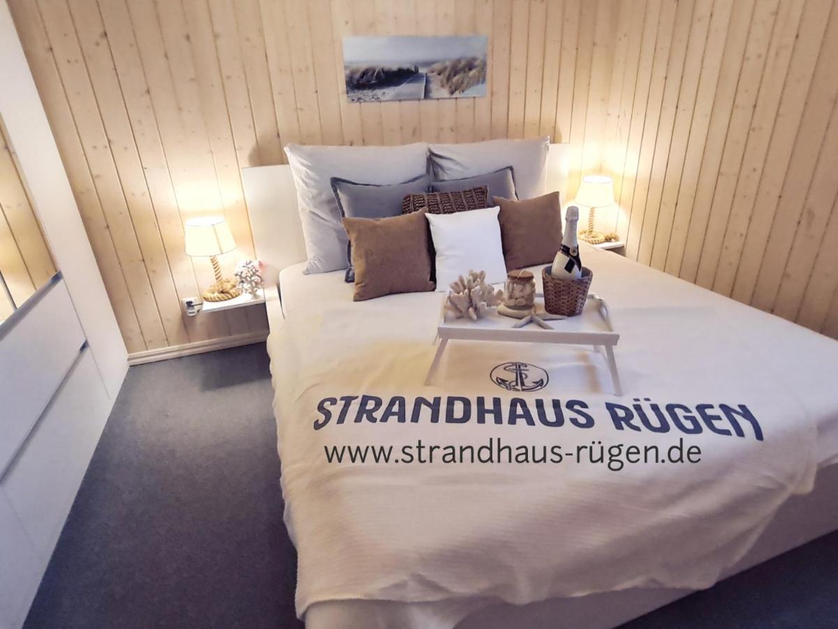 Strandhaus Ruegen - Meerblick, Sauna, Kamin & Whirlpool Baabe Exteriör bild