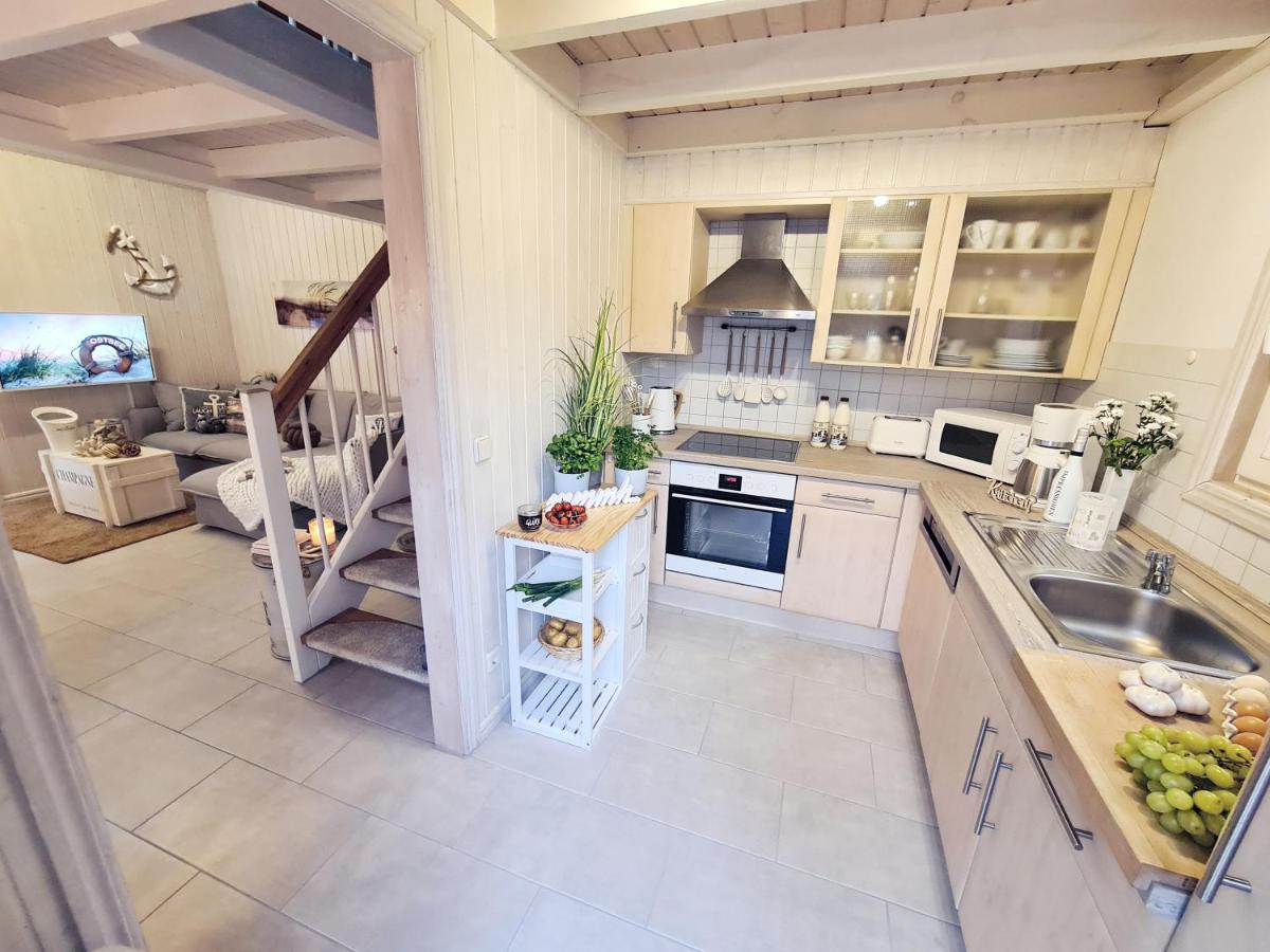 Strandhaus Ruegen - Meerblick, Sauna, Kamin & Whirlpool Baabe Exteriör bild