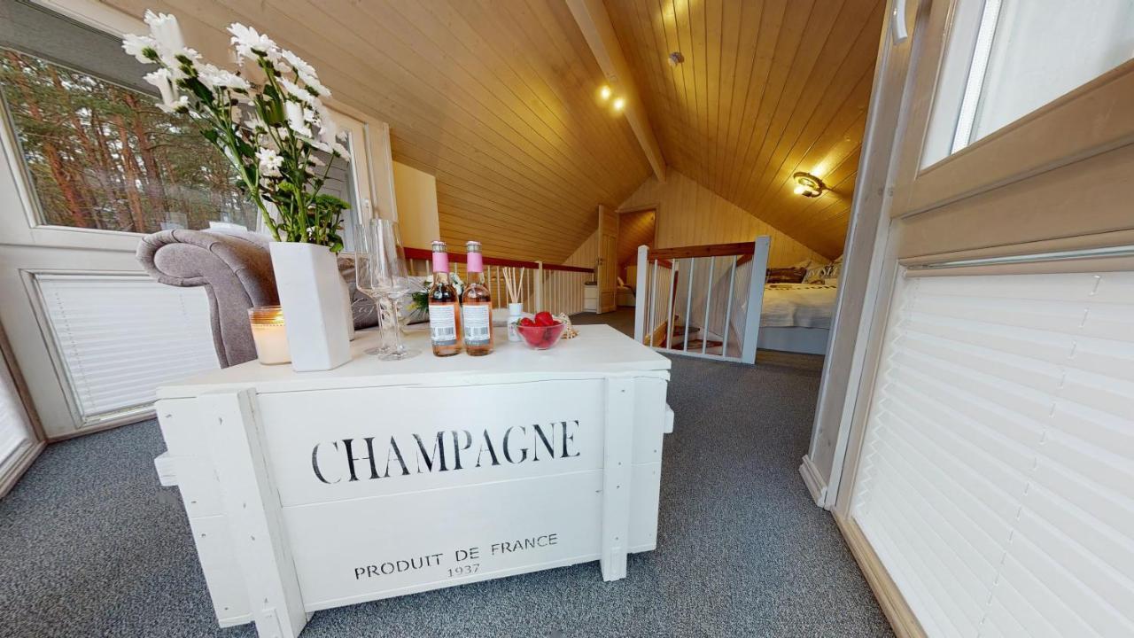 Strandhaus Ruegen - Meerblick, Sauna, Kamin & Whirlpool Baabe Exteriör bild