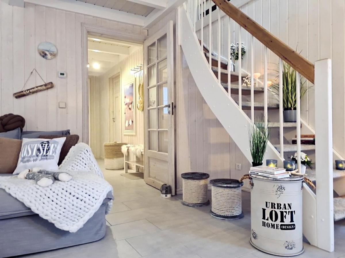 Strandhaus Ruegen - Meerblick, Sauna, Kamin & Whirlpool Baabe Exteriör bild