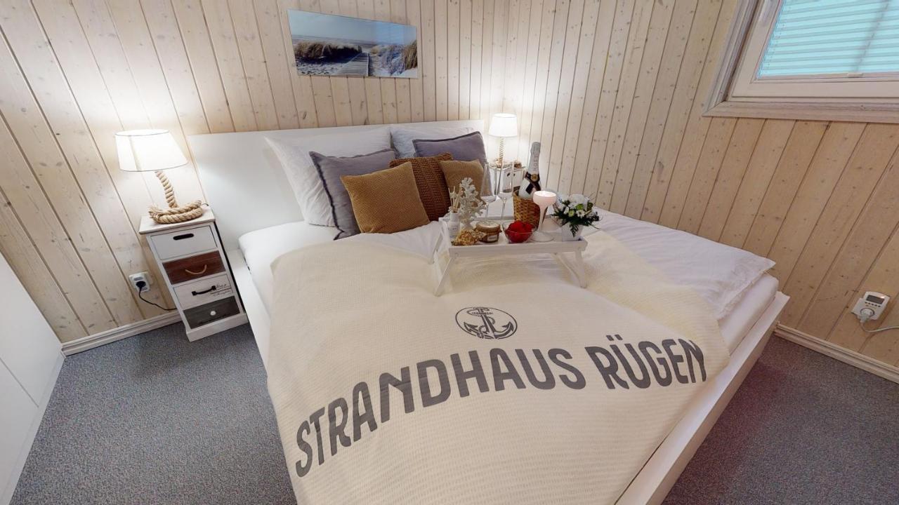 Strandhaus Ruegen - Meerblick, Sauna, Kamin & Whirlpool Baabe Exteriör bild