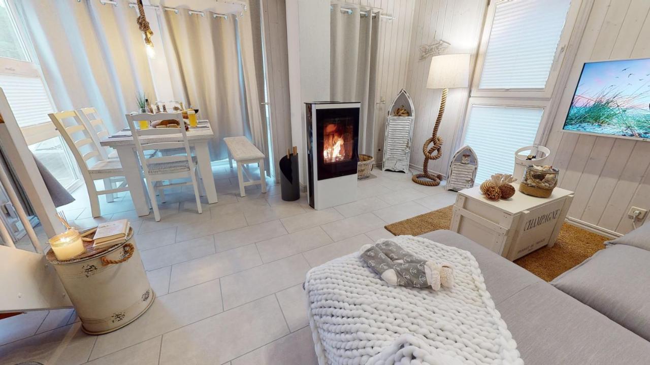 Strandhaus Ruegen - Meerblick, Sauna, Kamin & Whirlpool Baabe Exteriör bild