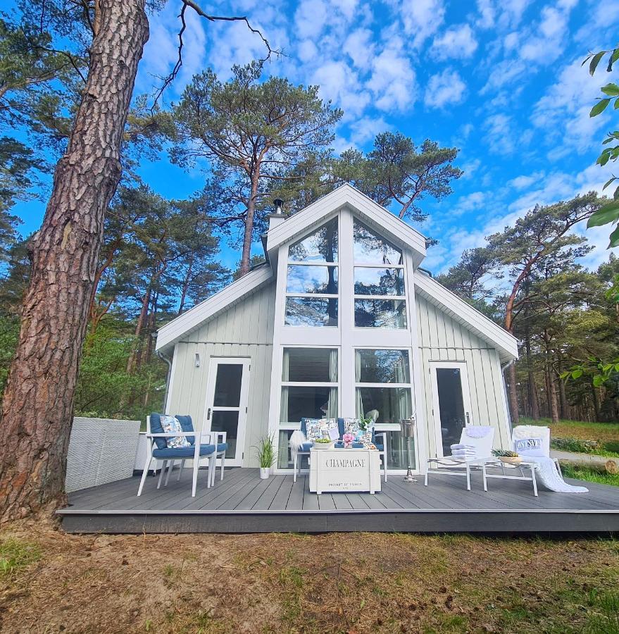 Strandhaus Ruegen - Meerblick, Sauna, Kamin & Whirlpool Baabe Exteriör bild