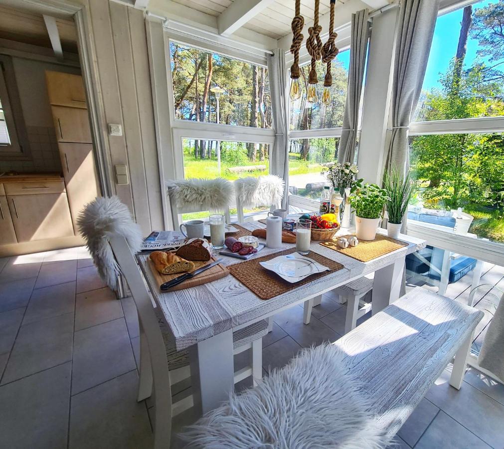 Strandhaus Ruegen - Meerblick, Sauna, Kamin & Whirlpool Baabe Exteriör bild