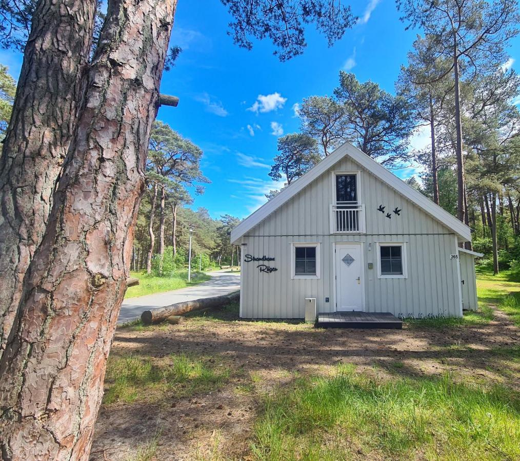 Strandhaus Ruegen - Meerblick, Sauna, Kamin & Whirlpool Baabe Exteriör bild